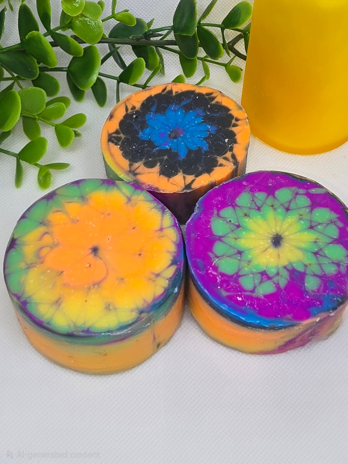 Neon Rainbow Kaleidoscope