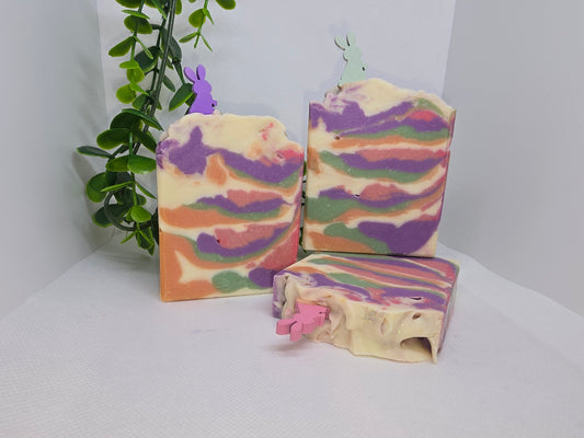 Lilac Spring Time Bunnies