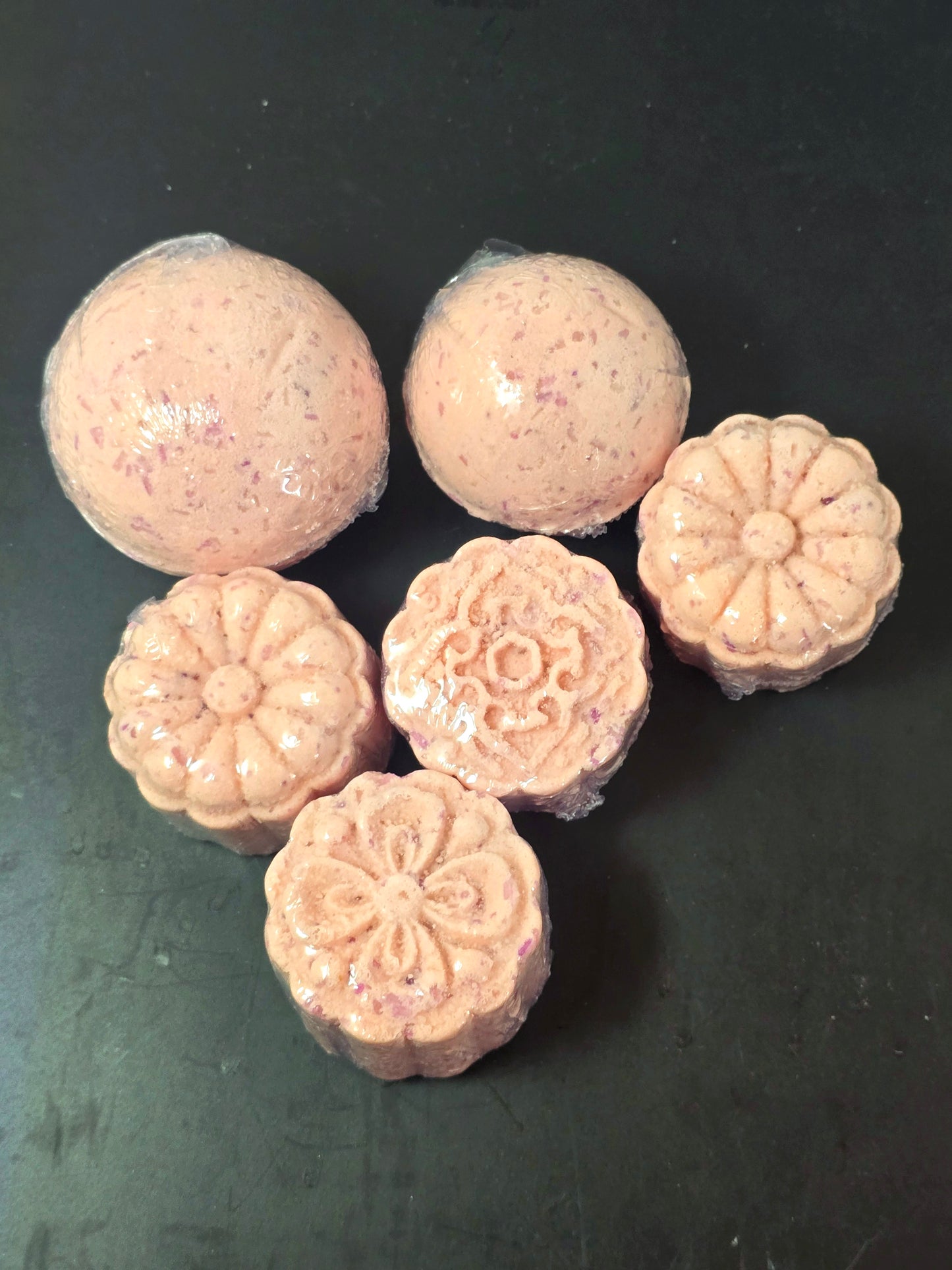 Cranberry Bath Bombs