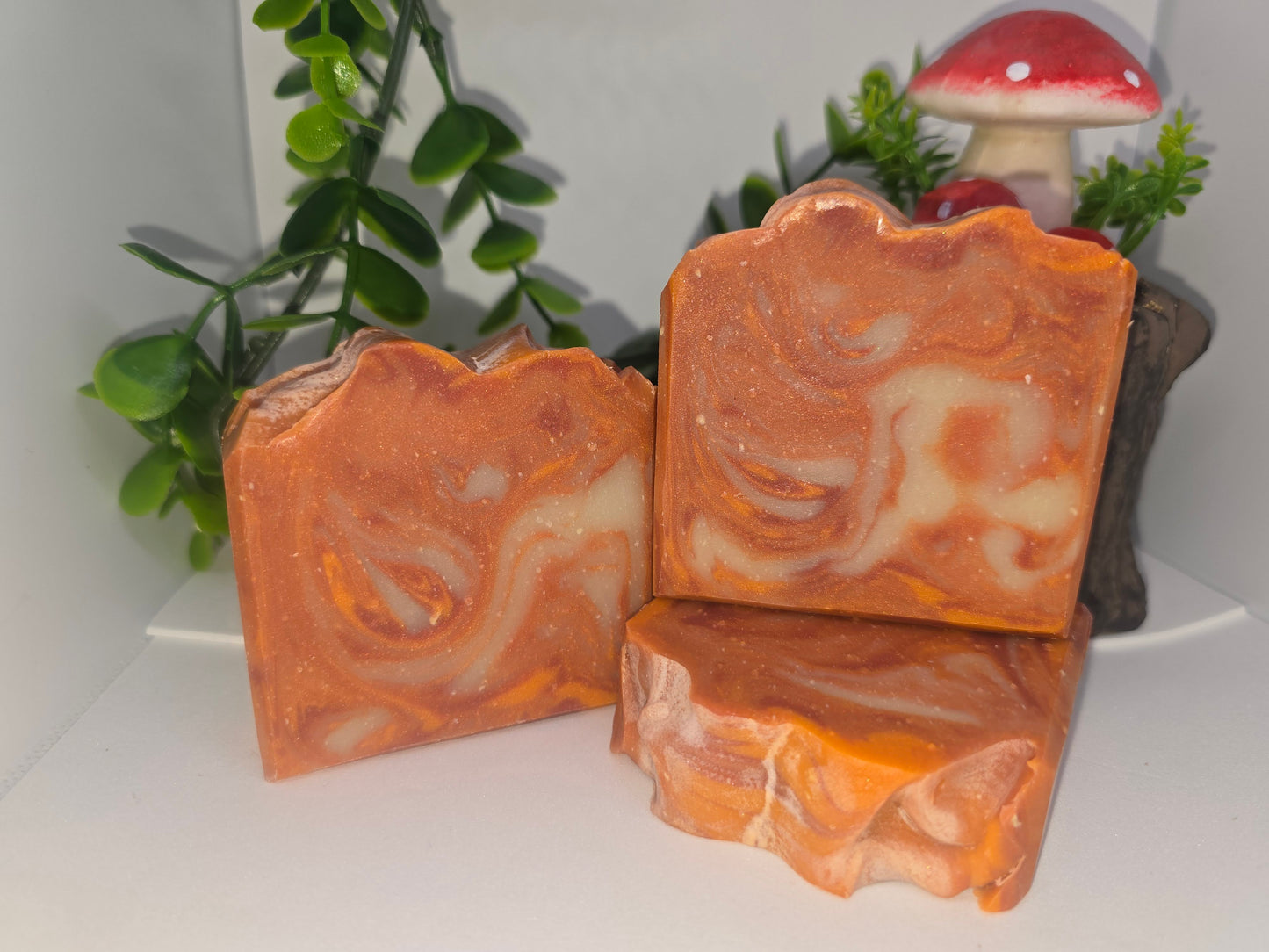 Papaya & Orange Swirl
