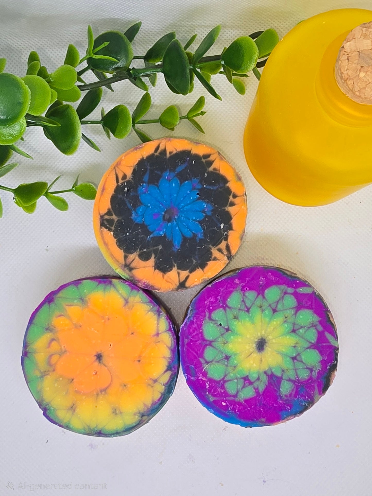 Neon Rainbow Kaleidoscope